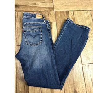 Levi's 545 Low Boot Cut Jeans Womens Size 4 Medium Wash Denim Y2K